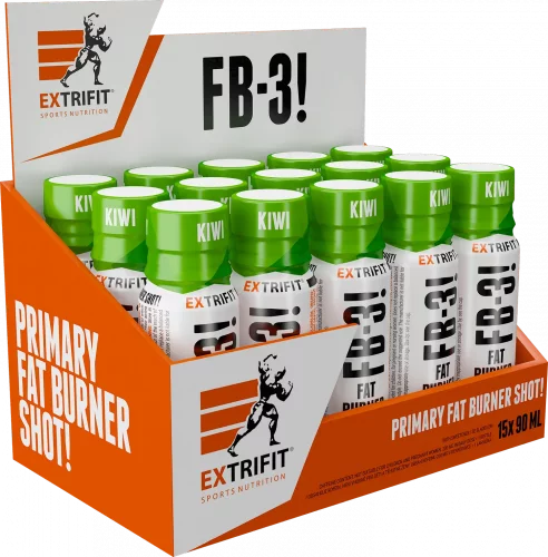 Extrifit FB-3! Fat Burner Shot 15 x 90 ml