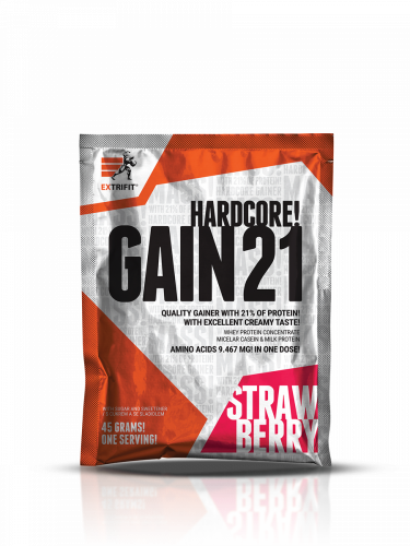 Extrifit Hardcore Gain 21 45 g strawberry