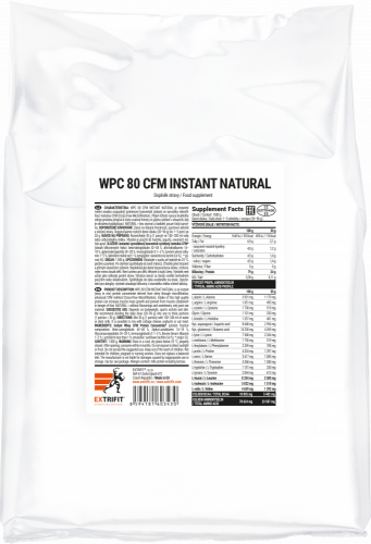 Extrifit WPC 80 CFM Instant Natural 1000 g