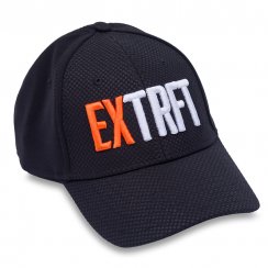Extrifit Kšiltovka černá (zahnutý kšilt)