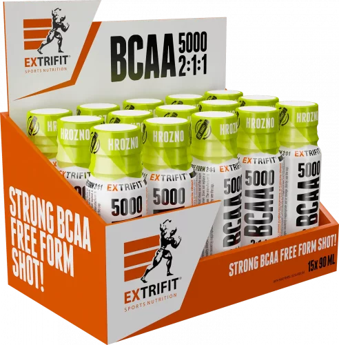 Extrifit BCAA 5000 2:1:1 Shot 15 x 90 ml