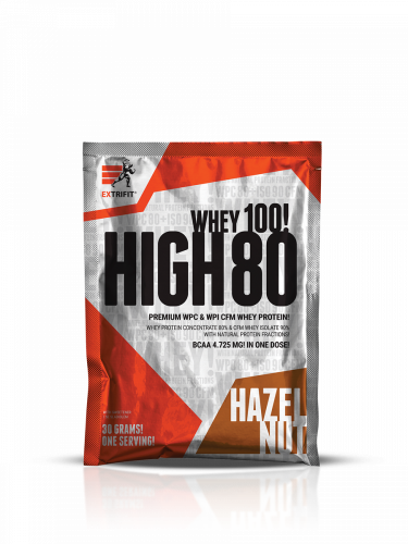 Extrifit High Whey 80 30 g - Příchuť: nugát