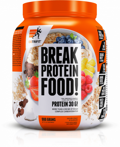 Extrifit Protein Break! 900 g - Příchuť: ananas