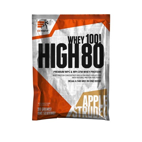 Extrifit High Whey 80 30 g - Příchuť: nugát