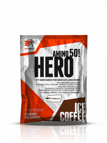 Extrifit Hero 45 g - Příchuť: ledová káva