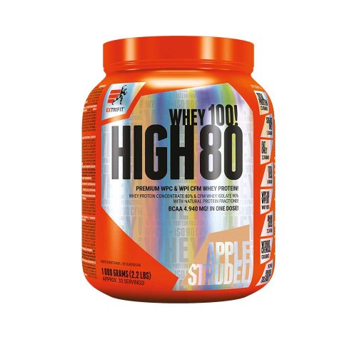 Extrifit High Whey 80 1000 g - Příchuť: jablečný závin