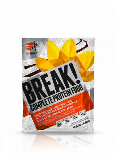 Extrifit Protein Break! 90 g - Příchuť: čokoláda