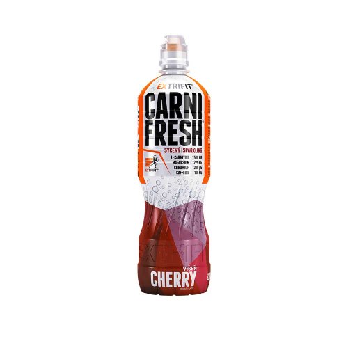 Extrifit Carnifresh Sparkling Caffeine free 850 ml - Příchuť: malina