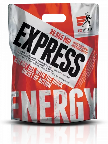 Extrifit Express Energy Gel 25 x 80 g - Příchuť: višeň
